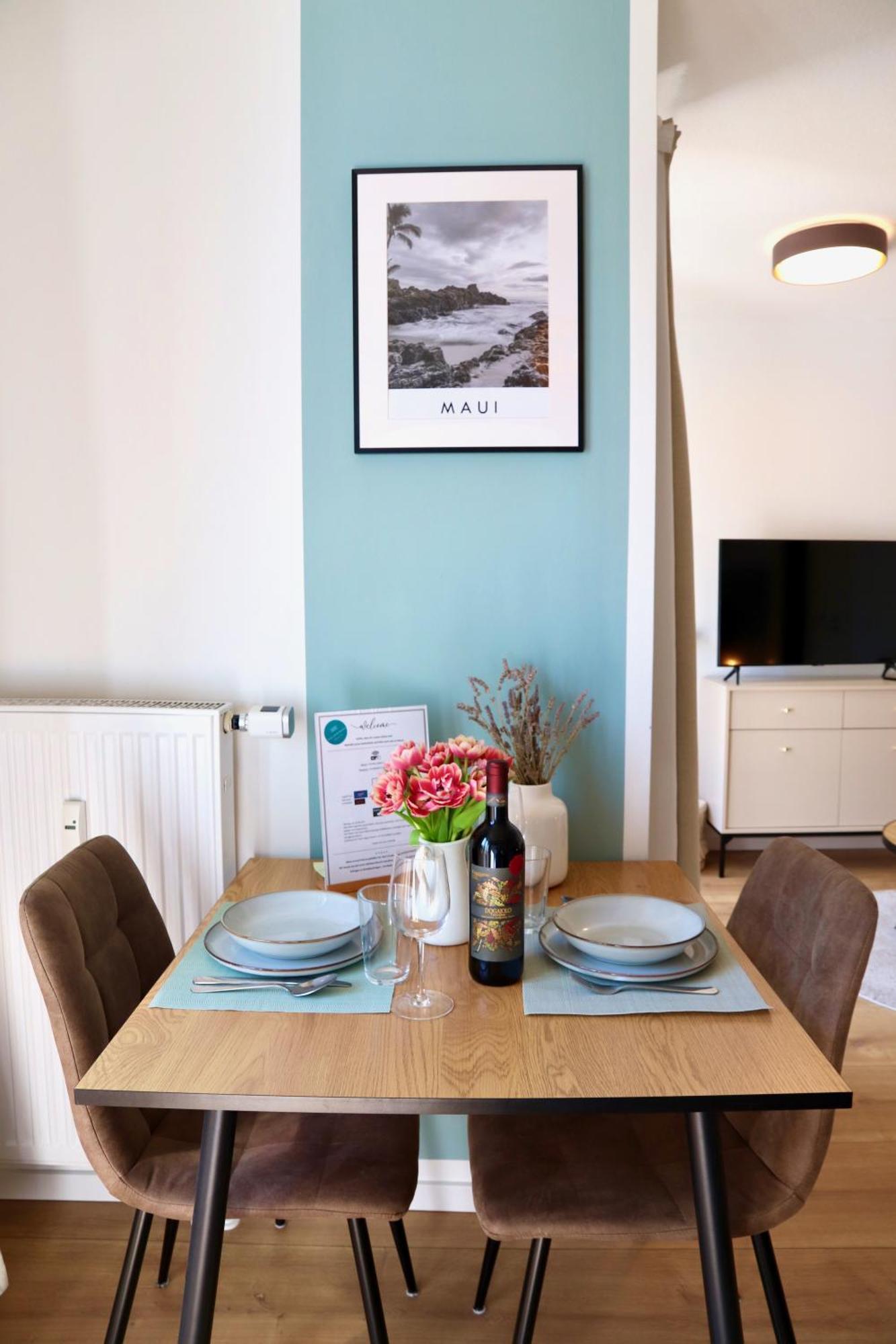 Gemuetliches 1R Apartment Mit Balkon, Parking, Tv Streaming มัคเดอบวร์ก ภายนอก รูปภาพ